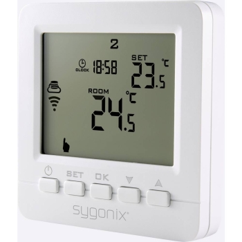 Sygonix bezdrátový termostat pod omítku týdenní program 5 do 35 °C